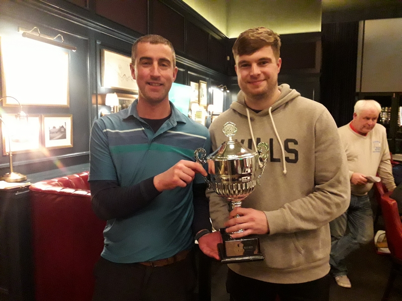 Brian Heverin and Dale Duignan are joint Golfer of the Year for 2019 Brian Heverin and Dale Duignan are joint Golfer of the Year for 2019